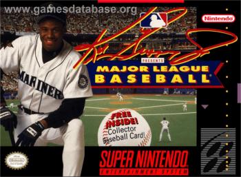 Cover Ken Griffey Jr. Presents Major League Baseball for Super Nintendo